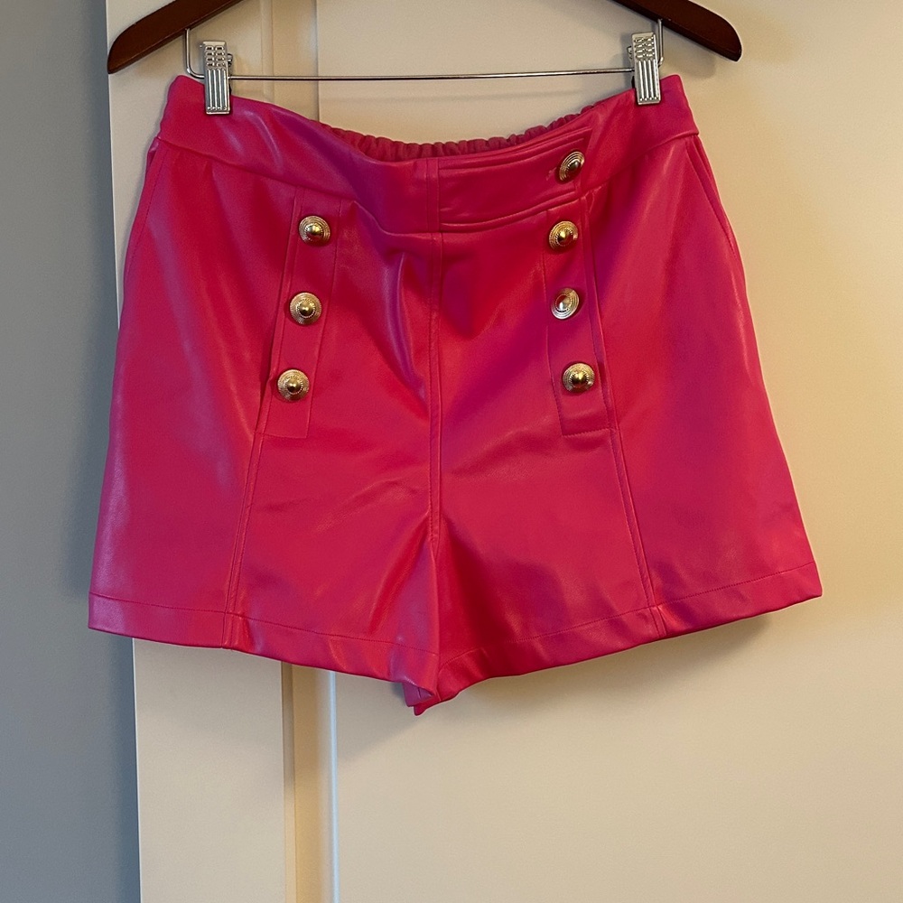 Dolce Cabo Hot Pink High Waist Shorts